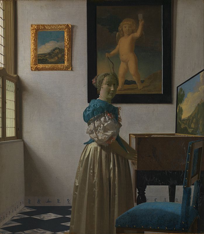 A_Young_Woman_standing_at_a_Virginal_Johannes_Vermeer