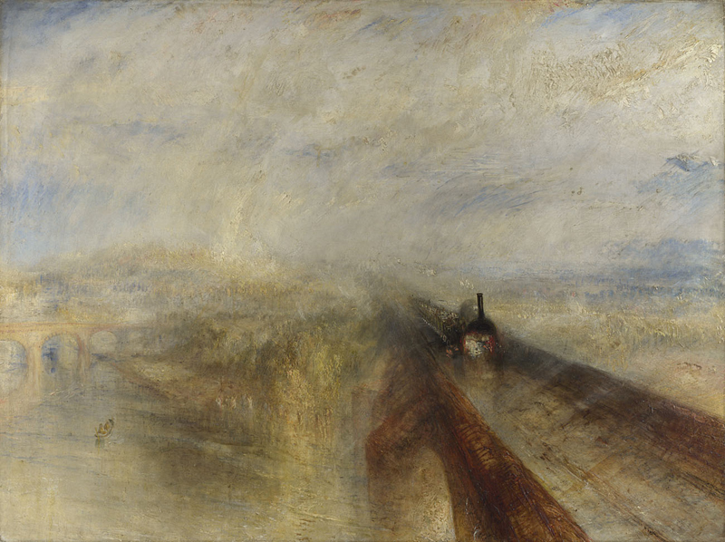 Joseph Mallord William Turner Rain, Steam, and Speed