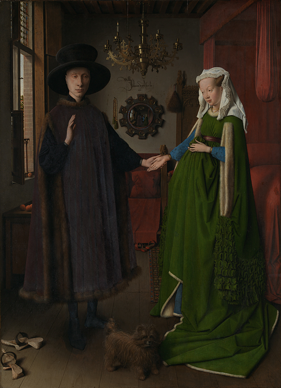 Jan van Eyck The Arnolfini Portrait 1434