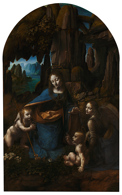 Leonardo da Vinci The Virgin of the Rocks