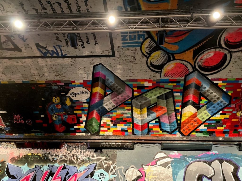 Bansky Tunnel, Leake Street塗鴉藝術