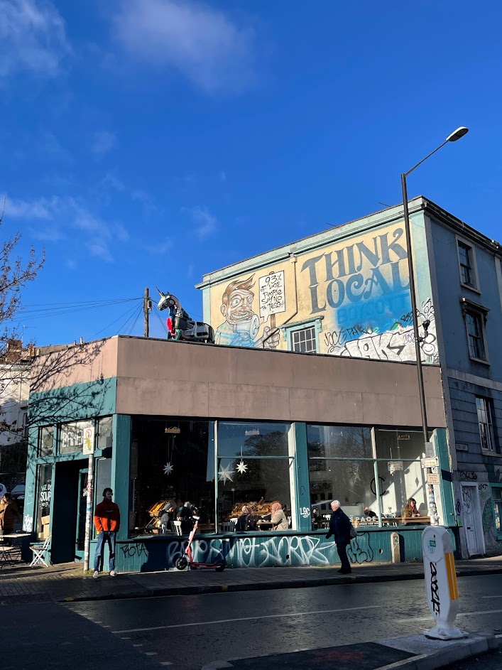 Cafe, Stokes Croft, Bristol