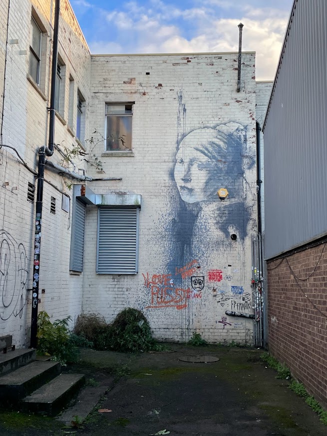 The Girl With Pearl Earring, Banksy, Bristol