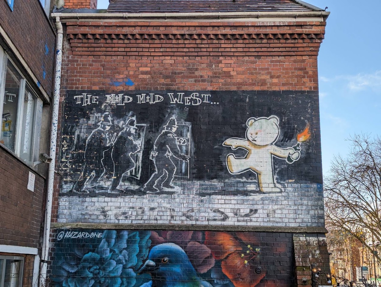 The Mild Mild West, Banksy, Bristol