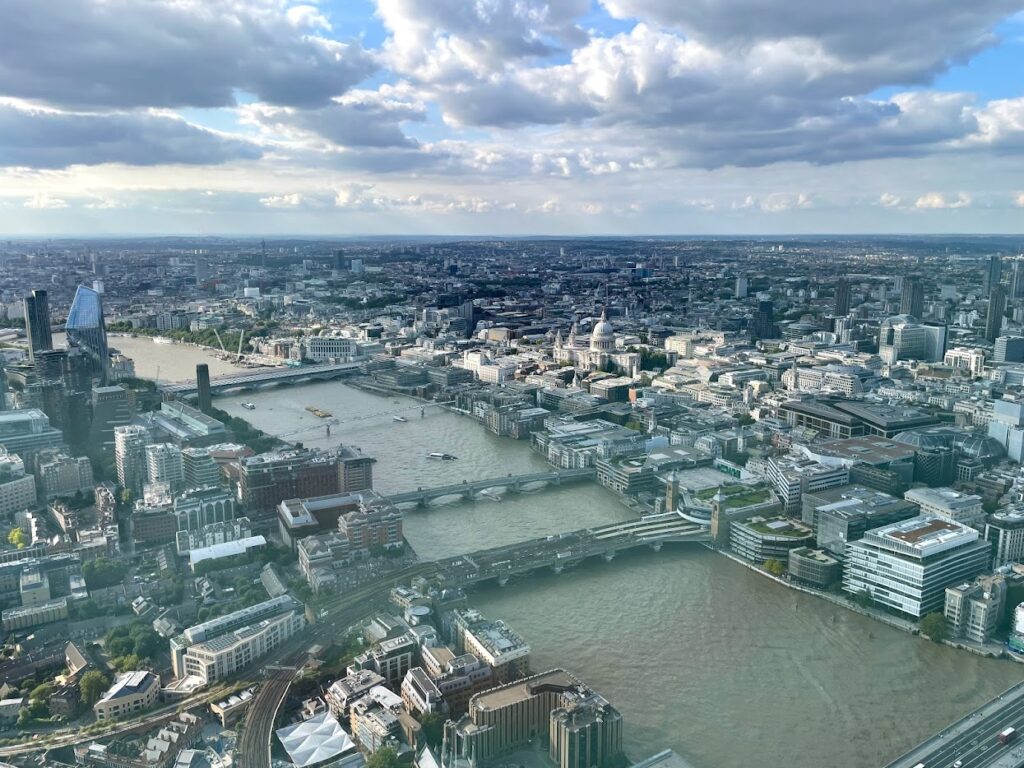 view from the shard